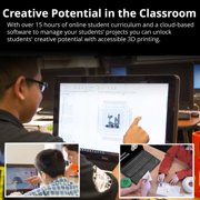MakerBot Sketch Classroom Printer Setup with Lesson Plans and Software for Teachers and Students Bundle (Black, 2-Pack) (2 Items)