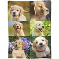 thumbnail image 4 of AISENIN Personalized Picture Throw Blanket Collage Personalized Picture Throw Blanket Collage Family Couples Adult Kids Birthday, 4 of 5