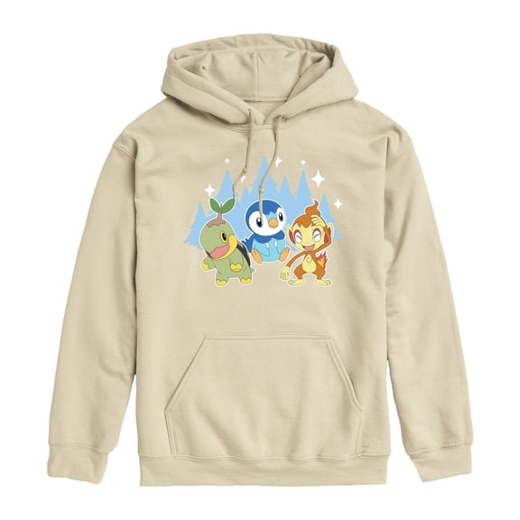 Pokémon - Sinnoh Winter Group - Men's Pullover Fleece Hoodie
