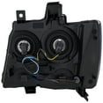 thumbnail image 2 of For Chevy Avalanche/Suburban 2500 2007-2013 Headlight Assembly Passenger Side | Clear Lens | CAPA Certified | Replacement for GM2503263C | 20760579, 2 of 7