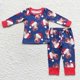 thumbnail image 1 of Conjunto de Navidad para niños pequeños, camisa de manga larga, Tops, traje de orugas, pantalones a juego, ropa roja, venta al por mayor, 1 of 4