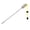 Yellow, variant on Diving Pointer Scubas Diving Stainless Steel Lobsters Pointer Underwaters Noise Maker Rod with Lanyard