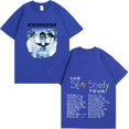 thumbnail image 1 of Camisetas con estampado de Eminem para hombre, camisetas de cuello redondo de Hip Hop, 100% algodón, camisetas de gran tamaño, camisetas casuales de manga corta Unisex, camisetas Harajuku, 1 of 4