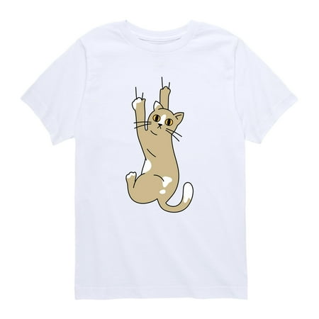 

Instant Message - Hanging Cat - Toddler Short Sleeve Tee