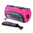 thumbnail image 3 of kesoto Bike Handlebar Bag Large Bike Accessory Bag with Shoulder Strap Storage Pouch Accessories for s Travel Hiking pink, 3 of 8