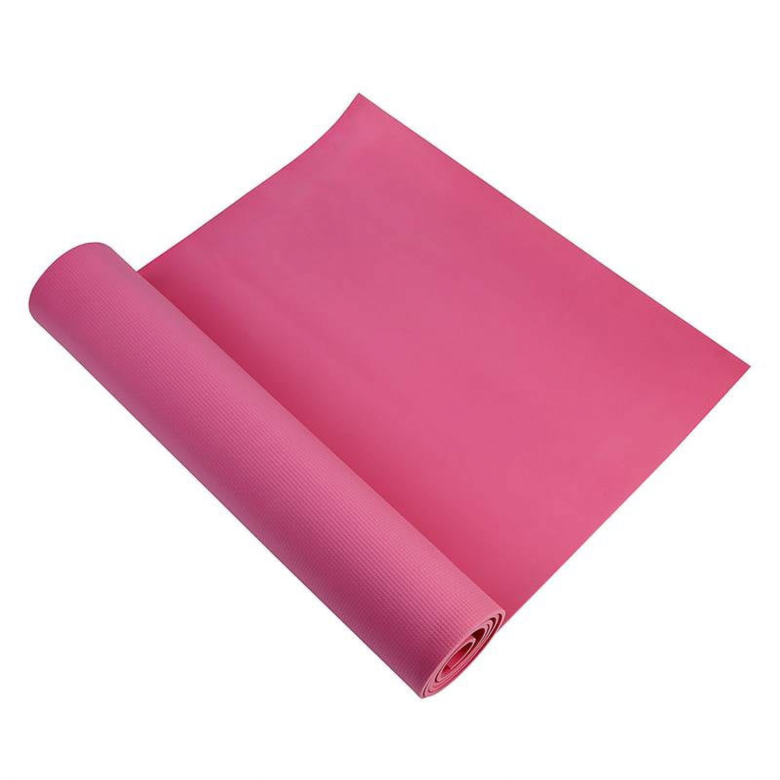 6MM Thick Yoga Mat Non Slip Yoga Mats Exercise Mat Eco Friendly Workout Mat for Yoga, Pilates and Floor Exercise Thick Fitness Mat Carry Strap Included, 68 x 24  Inches