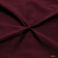 thumbnail image 3 of SGI Bedding 100% Egyptian Cotton 3PC Pinch Duvet Cover Oversized Queen Wine, 3 of 7