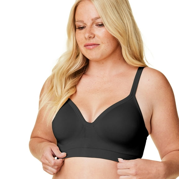 BRAVADO! DESIGNS Muse Seamless and Wireless Everyday Bra | Black | M