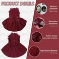 thumbnail image 2 of UOSIA Dog Dress, Cute Dog Dresses for Small Dogs Girl Elegant Puppy Tutu with Bow-Knot, 2 of 7