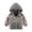 Grey, variant on Kiijoy Infant Boys Fleece Sherpa Hooded Coat Zip Up Winter Jacket Soft Cozy Outerwear