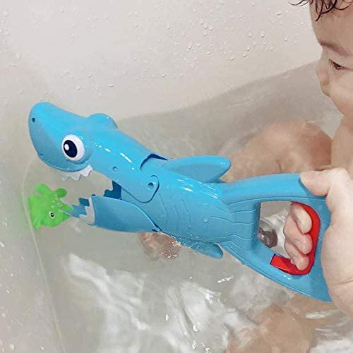 Bath Toys, Shark Grabber Baby Bath Toy Set Bathtub Toy, Great White Shark