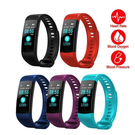 Tagital Sports Waterproof Fitness Activity Tracker Smart Watch With Heart Rate