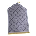 thumbnail image 4 of Lipstore Prayer Mat Prayer Rug Muslim Prayer Rug Thick Floor Carpet Prayer Carpet Mat for Gray, 4 of 8