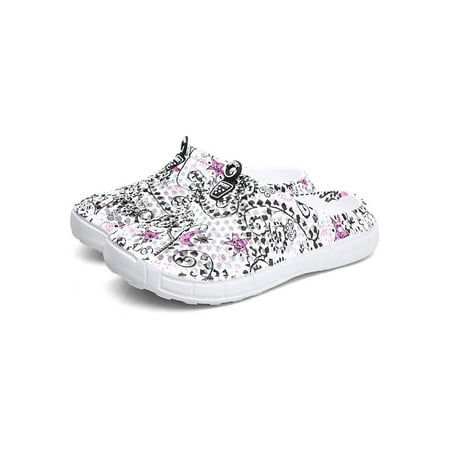 

Audeban Womens Men Slipper Hollow Sandals Mules Beach Clogs Casual Shoes