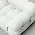 thumbnail image 4 of Indecor Home Modular Sectional Sofa Modern Ottoman Wide Couch Sectional for Living Room Bedroom Apartment White, 4 of 5
