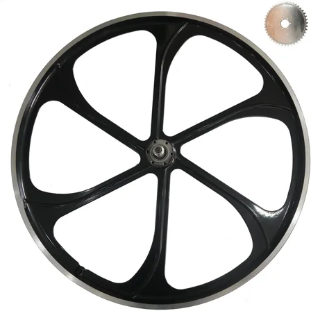 DONSP1986 29"/700C Aluminum Mag Bike Rear Wheel & 44T Sprocket - Gas Motorized Bicycle