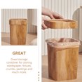 thumbnail image 3 of OULII Recycling Bin Chocolate PP Simple Design 1Pcs, 3 of 8