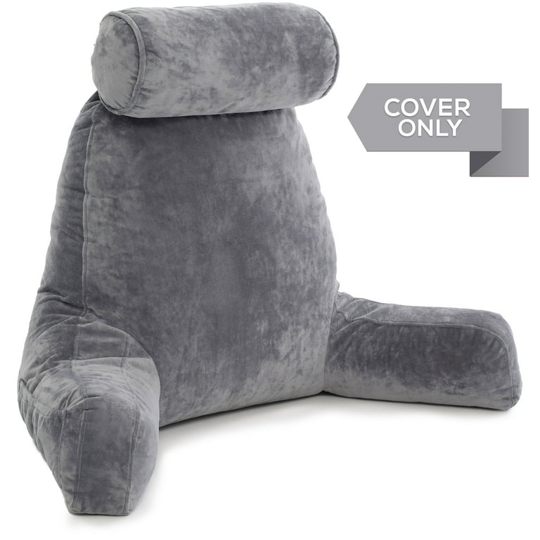 Bed rest top pillow replacement cover