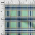 thumbnail image 1 of oneOone Viscose Jersey Fabric Madras Check Print Fabric BTY 60 Inch Wide, 1 of 5