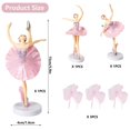 thumbnail image 5 of 3 cifras de bailarina bailarina para ni&ntilde;a, decoraci&oacute;n de pastel de bailarina en miniatura, decoraci&oacute;n de pastel de bailarina, maceta para manualidades, suministros par, 5 of 5