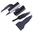 thumbnail image 4 of koolsoo Accessoire de Scie à Réciproque Retrait Carrelage Outils de Remodelage de Boue Fil Brosse Ensemble de 4 Pcs, 4 of 5
