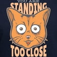 thumbnail image 3 of CafePress - You Are Standing Too Close Cat Sweatshirt - Pullover Hoodie, Classic, Comfortable Hooded Sweatshirt, 3 of 4