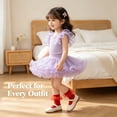 thumbnail image 4 of TELOLY 3Pairs Kids Socks,6-8 Years Old Ruffle Socks,Lace Ruffle Socks ,Ruffle Socks For Girls, 4 of 7