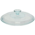 thumbnail image 3 of CorningWare G-1C 2.5qt French White Clear Fluted Round Glass Lids (6-Pack), 3 of 3