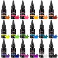 thumbnail image 1 of LET'S RESIN Kit de Resinas UV con 18 Colores, 20g Cada Uno, Oscuro y Sin Olor, 1 of 6
