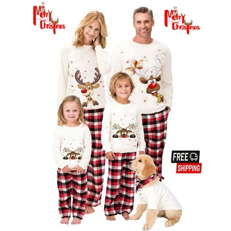 

Gueuusu Christmas Pajamas For Family - Family Christmas Pjs Matching Sets