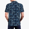 thumbnail image 4 of Balery Hawaiian Style Printed Men’s Short Sleeve Polo Shirt, Midweight Men's Shirt,Golf Polo shirts -XX-Large, 4 of 9