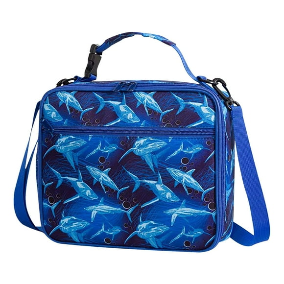 Xihbxyly Bolsa Térmica para Almuerzo, a Prueba de Fugas, con Correa de Hombro Desmontable, Gran Capacidad, Ideal para Trabajo, Picnic, Viajes, Material Duradero y Fácil de Limpiar, 23 X 22 X 9,5 Cm