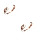 thumbnail image 2 of Qarigey con forma de horquilla, repuesto de extremo abierto, estilo Simple, para hombres y mujeres, brazalete decorativo antioxidante, Type3 NO3, 2 of 6
