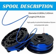 6PC 88512 Dual Trimmer Line Spool for Fits Toro 51480 51480A 51488 14 inch Eletric String Trimmer Edger