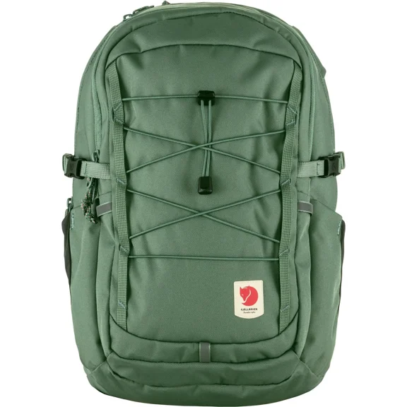 Fjallraven F23349-614 Skule 20 Water-Repellent Zippered Backpack, Patina Green