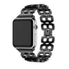 iPM Stainless Steel Chain Link 8 Band Replacement Band for Apple Watch - 42mm - Black
