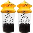 thumbnail image 1 of Trampa para moscas colgante reutilizable paquete de 2 para exteriores JM, 1 of 5