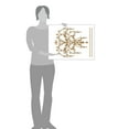 thumbnail image 3 of Large Antique Design Vinyl Chandelier Wall Decal Art, 3 of 4