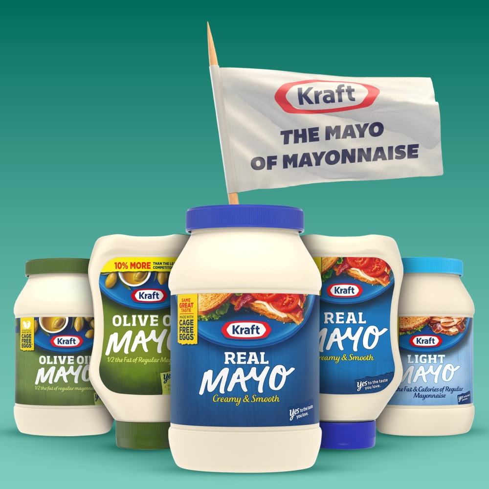Kraft Creamy & Smooth Mayo 30 fo - 3 Pack