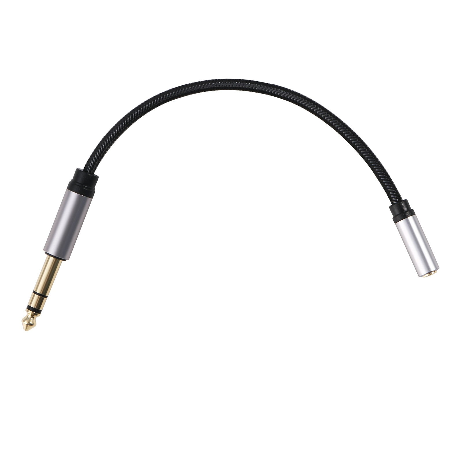 Neutrik Stereo Jack Cable 1/4 TRS Lead Balanced Patch Mixer Audio ALL LENGTHS 2m, Black