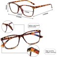 thumbnail image 2 of Ladies Reading Glasses Blue Light Blocking Spring Hinge Fashion Pattern Print Eyeglasses for Women, 2 of 5