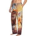 thumbnail image 6 of Salouo Cute Cloud Pomeranian Print Pajama Pants for Men, Lounge Pants Elastic Waistband Casual Men's sleepwear Loungewear Sleep Pajama Pant -X-Large, 6 of 7