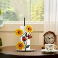 thumbnail image 3 of Clearance Under $20 Countertop Metal Paper Towel Holder Flowers Christmas Vertical Tissue Holder Rack Kitchen Roll Paper Stand Organizers, 3 of 5