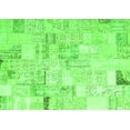 thumbnail image 1 of Ahgly Company Indoor Rectangle Patchwork Green Transitional Area Rugs, 3' x 5', 1 of 1