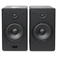 thumbnail image 3 of 2) Rockville HD5 5" Bluetooth Bookshelf Home Theater Speakers+36" Stands - Black, 3 of 11