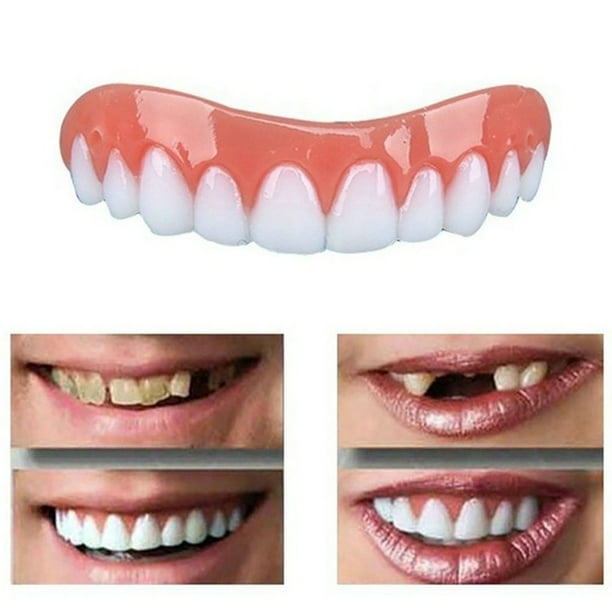 false teeth care