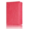 thumbnail image 2 of Stylago Passports Holder for Women Travel Mens Foldable Leather Wallet Cover Case Thin Card Book for Vacation Pink, 2 of 3