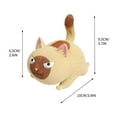 thumbnail image 3 of ZZwxWA Tax Free Weekend Decompression Toy Angry Catss Pinch Happy Soft Cute Catss Stress Relief Decoration, 3 of 3