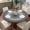 Style 4, variant on Tcwhniev Round Tablecloth for 40inch Diameter, Wipeable Polyester Table Cover, Elastic Edge, Decorative Table Cloths for Indoor or Outdoor