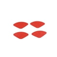 thumbnail image 2 of Real Bright Soft Car Interior Carbon Fiber Sticker Decoration4Pcs Red Carbon Fiber Interior Door Handle Bowl Cover For Honda CR-VAuto Car Protection Interior Accessories, 2 of 8